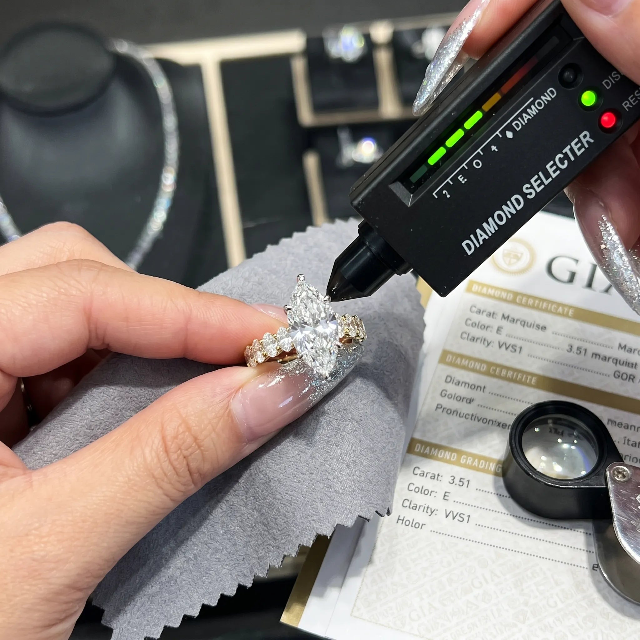 A Milestone You Can Wear: The Selena Vintage Marquise Diamond Ring (Limited In-Stock)--Last Day Sale-90% OFF🔥