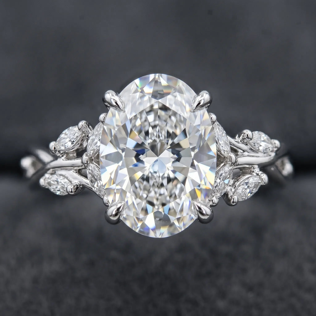 Your Forever Sparkle: Vintage Heirloom Oval Ring (Limited Stock)--Last Day Sale-90% OFF🔥