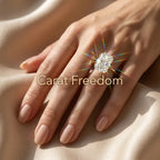 Elongated Radiant Lab Diamond Ring: Your Ultimate Anniversary Upgrade | Last Day 90% OFF 🔥