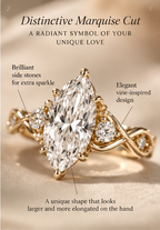 Elowen Marquise Ring — A Little Fairytale, Made to Wear ✨