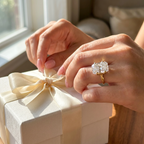 Elongated Radiant Lab Diamond Ring: Your Ultimate Anniversary Upgrade | Last Day 90% OFF 🔥